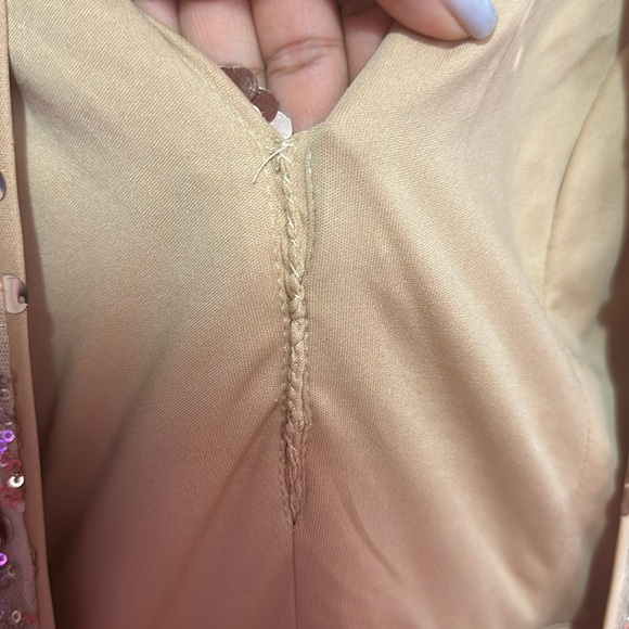 Rose gold sequin dress - Picture 4 of 4